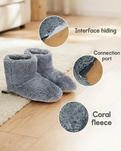 USB Heated Slippers | Winter Gift for Women & Men